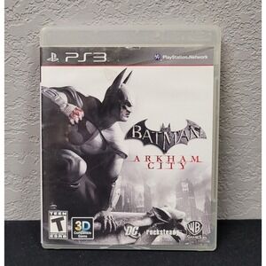 Playstation 3 Video Game Batman Arkham City PS3